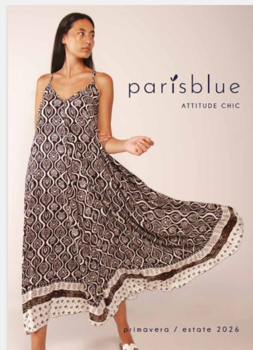 Vestito Paris blue